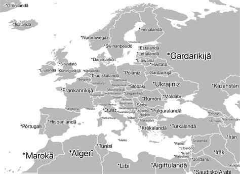 European country names in Proto-Germanic (updated) : r/linguisticshumor