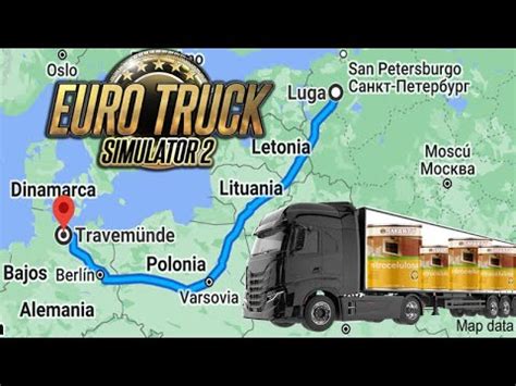 Euro Truck Simulator Nitrocelulosa De Luga A Travem Nde Youtube