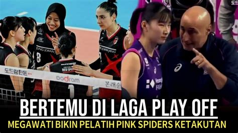 Pelatih Pink Spiders Mengaku Takut Bertemu Tim Megawati Di Babak Play