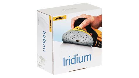 Купить Шлифовальные круги Mirka Iridium Ø 125 мм P500 (89 отверстий) по ...