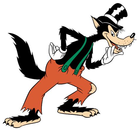 Big Bad Wolf Outline Clipart Best