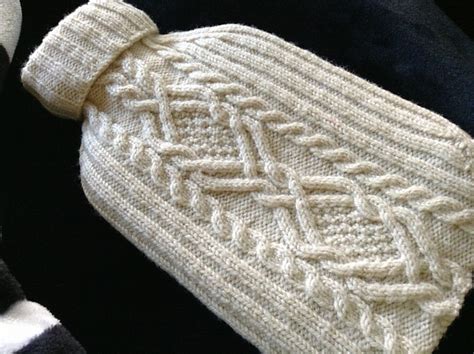 Ravelry Hot Water Bottle Cover Pattern By Rebecca Design Team