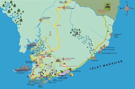 Balikpapan Indonesia Map