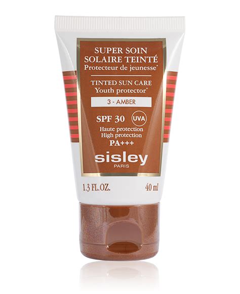 Sisley Super Soin Solaire Teinte Visage SPF 30 Amber 40 Ml Perfume Box