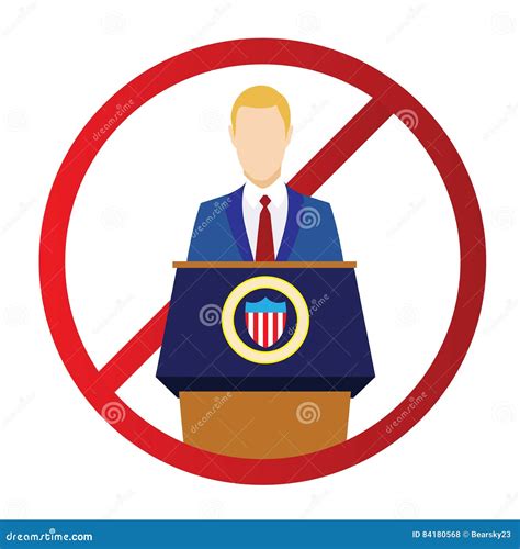 graphic  impeach  president stock vector illustration