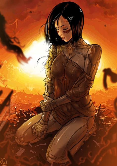 Battle Angel Alita Fan Art By Ganassa Hentai Foundry