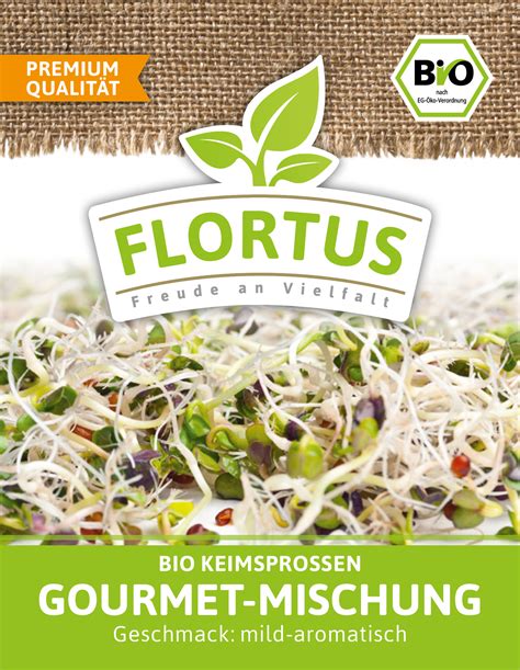 Keimsprossen Gourmet Mischung Quinoa Linsen Und Rettich G