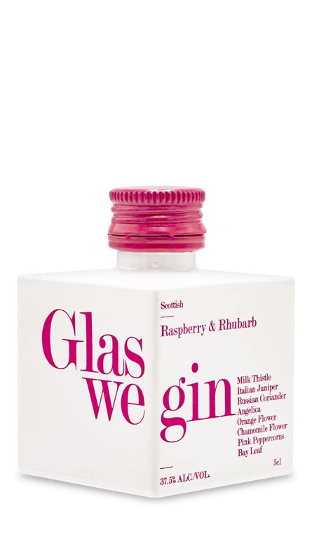 Glaswegin Raspberry And Rhubarb Scottish Gin