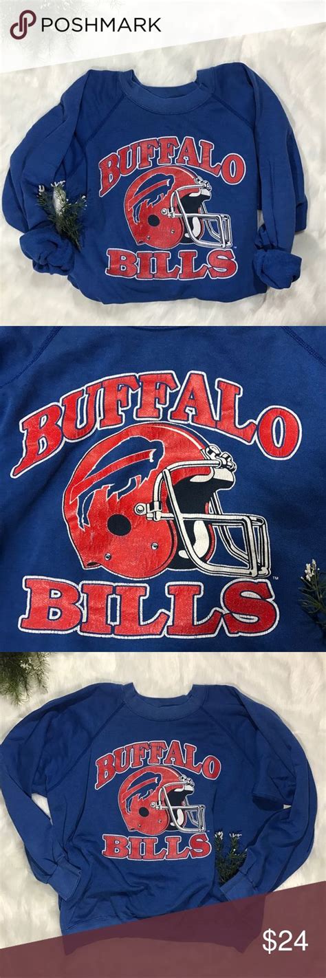 Nfl • Buffalo Bills Vintage Sweater Vintage Sweaters Nfl Buffalo