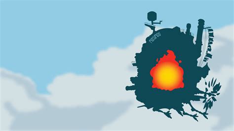 Castle from Howl's Moving Castle | Minimalist by matsumayu on DeviantArt