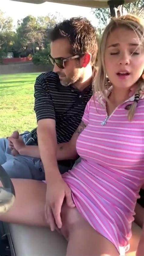 Fingering On The Golf Course