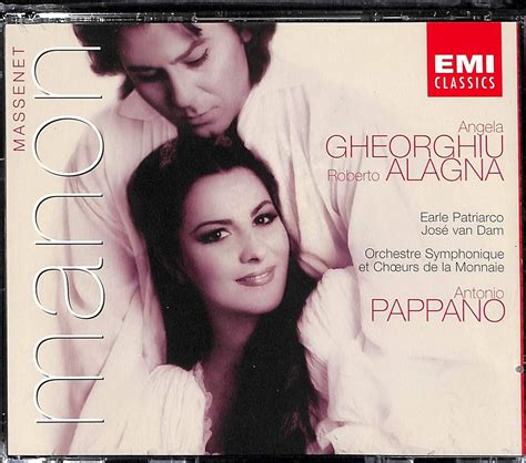 Amazon co jp Massenet Manon Pappano Alagna Gheorghiu ミュージック