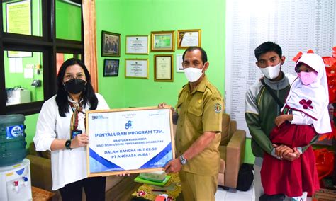 Sambut Hut Ke Pt Angkasa Pura I Bandara Sepinggan Bantu Slb