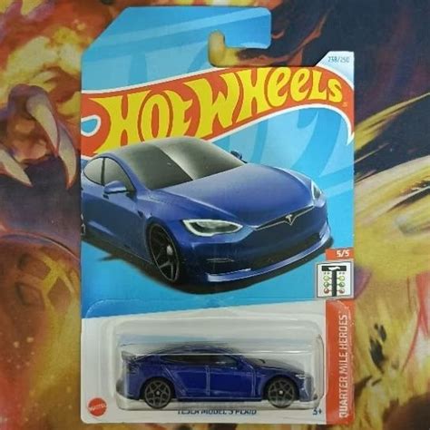 Jual Hot Wheels Tesla Model S Plaid Shopee Indonesia