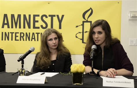 Sochi Pussy Riot A New York Non Fatevi Ingannare Da Putin La Repubblica