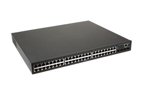 Управляемый L3 коммутатор OSNOVO SW-48G4X-2L на 48xGE RJ-45 c PoE ...