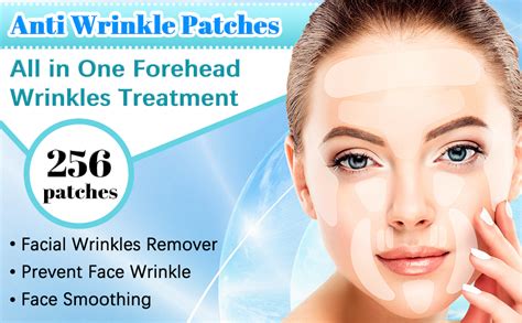 Face And Forehead Wrinkle Patches 256pcs Face Tape For Wrinkles