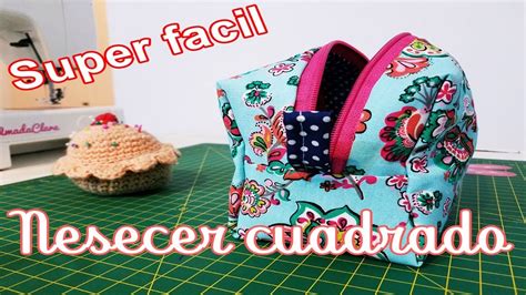 Diy Nesecer Cartuchera Muy Facil Tutorial Con Patron Youtube