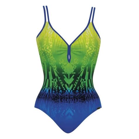 Sunflair Pure Ocean Swimsuit Blue Green Style 22107 Lingerie And Leisure