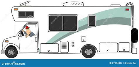 Motorhome Cartoons Illustrations Vector Stock Images 8668 Pictures