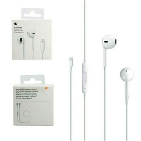 Geniune Apple Earpods In Ear Headphone With Lightning Connector