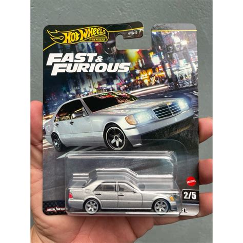 KentNgoShop Xe mô hình Hot Wheels Premium Mercedes Benz SEL tỉ lệ