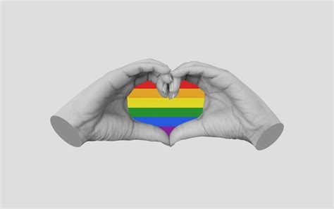 Mains Faisant Le Symbole Du Coeur Concepts LGBT Gay Pride Photo Premium