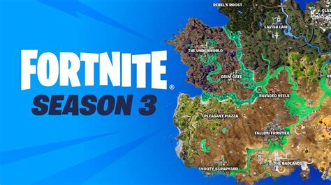 Fortnite Chapter Season Map Revealed Youtube