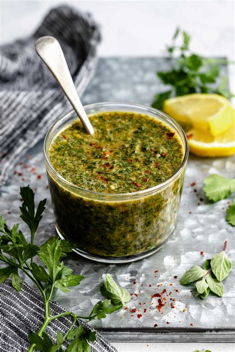 10-Minute Homemade Chimichurri Sauce