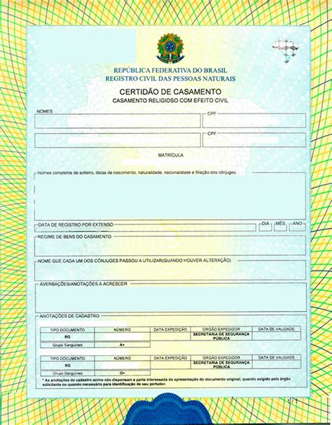 Certidão De Casamento Inteiro Teor Peça O Documento De Registro Civil