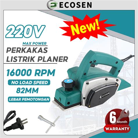 Ecosen W Mesin Serut Kayu Elektrik Electric Wood Planer