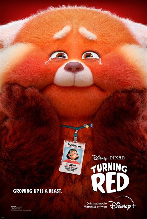 New Turning Red Posters Shows Off the Many Emotions of Mei Lee