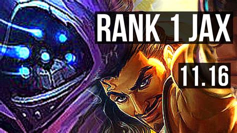 Jax Vs Akshan Top Rank 1 Jax Quadra 2 2m Mastery Legendary 15 3