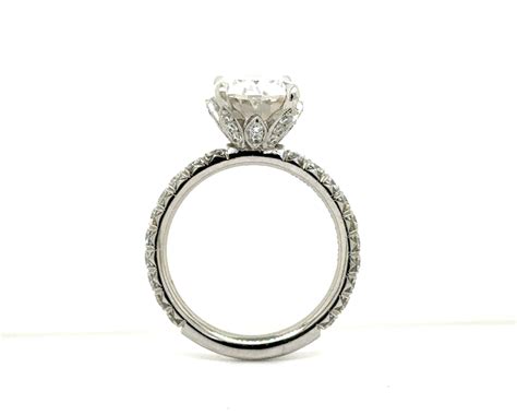 elongated cushion cut engagement ring 3