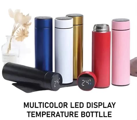 Smart Led Temperature Water Bottle Ml Stainless Steel Hot Cool Bottles With Daraz Pk