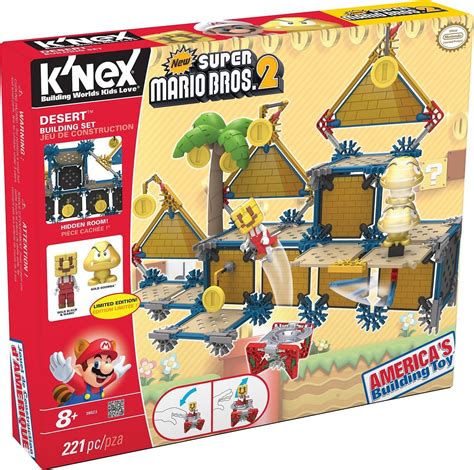 Knex Knex Super Mario Desert Building Set By Amazones Juguetes Y Juegos