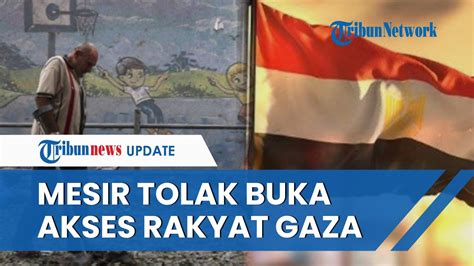 Konflik Israel Vs Palestina Memanas Mesir Tolak Buka Akses Untuk