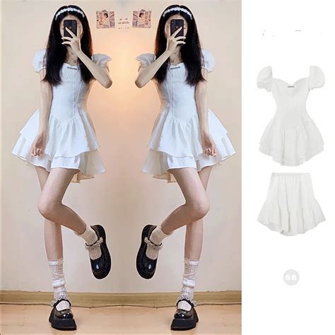 Pure Desire Hot Girl Girl Wear Two Piece Suit Female Small French First