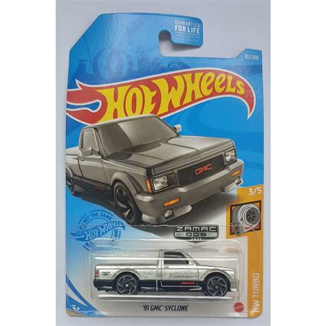 Xe mô hình tỉ lệ 1 64 Hot Wheels T 21 Zamac 91 GMC Syclone Shopee Việt Nam