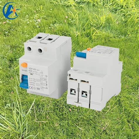 10mA 16A 2p AC RCD Residual Current Circuit Breaker RCCB Factory Price