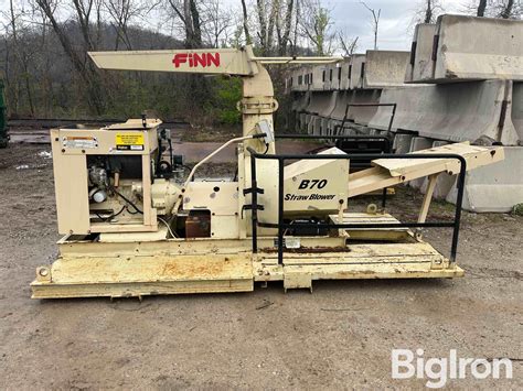 2008 Finn B70t 38 Skid Mounted Straw Blower Other Bigiron
