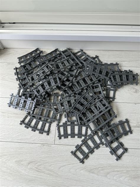 Рельси лего Рейки лего Рельсы lego 50 деталей: 650 грн. - Конструкторы ...