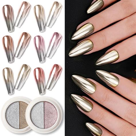 Gold Chrome Nail Polish