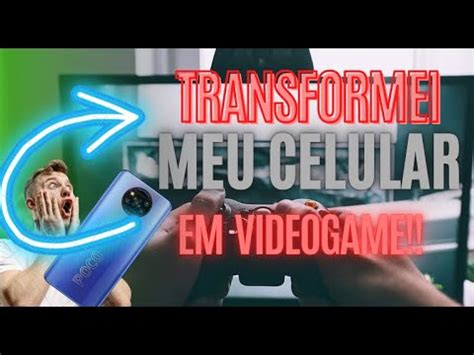 Transformei Meu Celular Em Um Videogame De Mesa Youtube