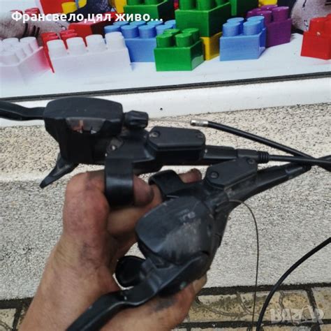 Хидравлични спирачки за велосипед колело Shimano Deore St M 535 в Части