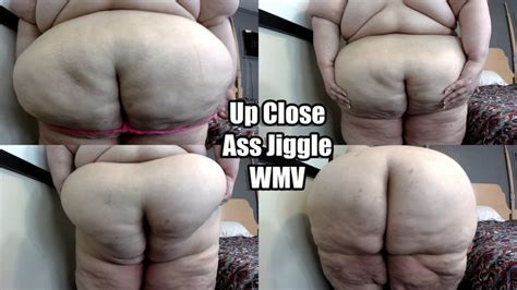 Up Close Ass Jiggle WMV Xutjja SSBBW Clips4sale
