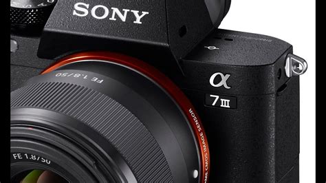 Sony A7iii Product Introduction 4k Video Youtube