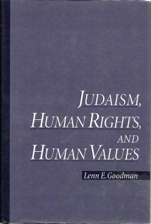 Judaism Human Rights And Human Values