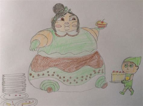 Fat Princess Vanellope By Tanasweet123 On Deviantart