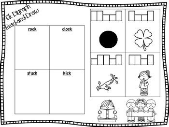 Ck Digraph Read And Draw By Lauren Mcintyre Tpt